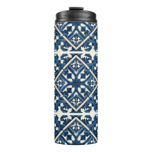 タイル地中海の，ポルトガル語， Azulejo, Majolica タンブラー (正面)