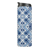 タイル地中海の，ポルトガル語， Azulejo, Majolica タンブラー (回転右)