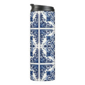 タイル地中海の，ポルトガル語， Azulejo, Majolica タンブラー (回転右)