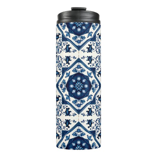 タイル地中海の，ポルトガル語， Azulejo, Majolica タンブラー (正面)