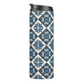 タイル地中海の，ポルトガル語， Azulejo, Majolica タンブラー (回転右)