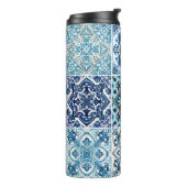 タイル地中海の，ポルトガル語， Azulejo, Majolica タンブラー (回転左)