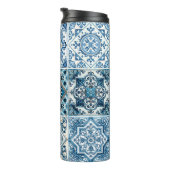 タイル地中海の，ポルトガル語， Azulejo, Majolica タンブラー (回転右)