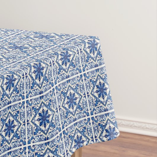 タイル地中海の，ポルトガル語， Azulejo, Majolica テーブルクロス (インサイチュ)