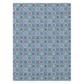 タイル地中海の，ポルトガル語， Azulejo, Majolica テーブルクロス (正面)