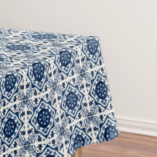 タイル地中海の，ポルトガル語， Azulejo, Majolica テーブルクロス (インサイチュ)