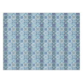 タイル地中海の，ポルトガル語， Azulejo, Majolica テーブルクロス (正面(横))