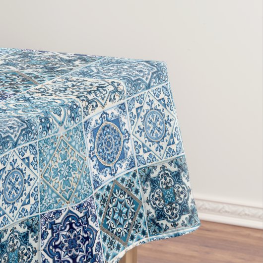 タイル地中海の，ポルトガル語， Azulejo, Majolica テーブルクロス (インサイチュ)