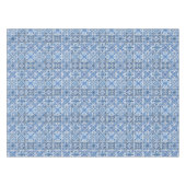 タイル地中海の,ポルトガル語, Azulejo, Majolica テーブルクロス (正面(横))