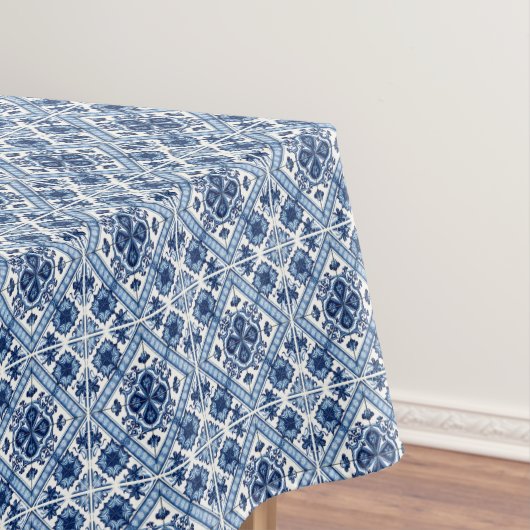 タイル地中海の，ポルトガル語， Azulejo, Majolica テーブルクロス (インサイチュ)