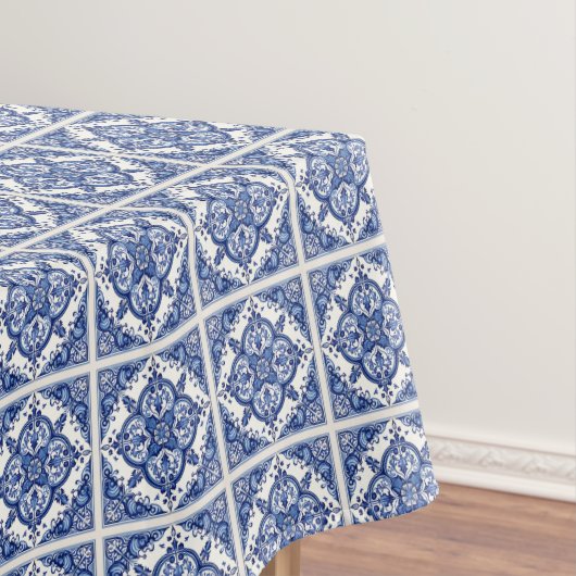タイル地中海の，ポルトガル語， Azulejo, Majolica テーブルクロス (インサイチュ)