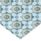 タイル地中海の,ポルトガル語, Azulejo, Majolica テーブルクロス (アングル)