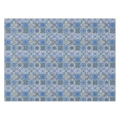 タイル地中海の，ポルトガル語， Azulejo, Majolica テーブルクロス (正面(横))