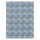 タイル地中海の，ポルトガル語， Azulejo, Majolica テーブルクロス (正面)