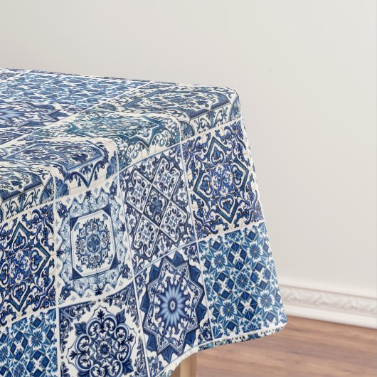 タイル地中海の，ポルトガル語， Azulejo, Majolica テーブルクロス (インサイチュ)