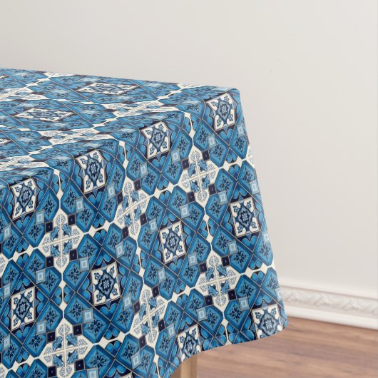 タイル地中海の，ポルトガル語， Azulejo, Majolica テーブルクロス (インサイチュ)