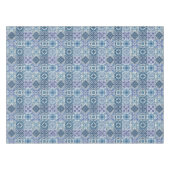 タイル地中海の，ポルトガル語， Azulejo, Majolica テーブルクロス (正面(横))