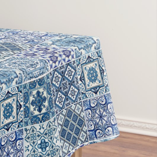 タイル地中海の，ポルトガル語， Azulejo, Majolica テーブルクロス (インサイチュ)