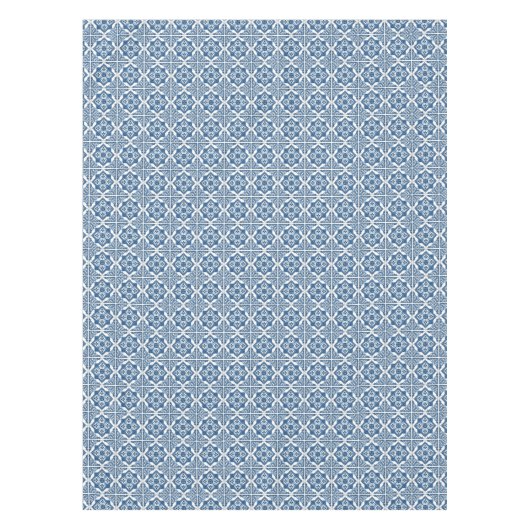 タイル地中海の,ポルトガル語, Azulejo, Majolica テーブルクロス (正面)