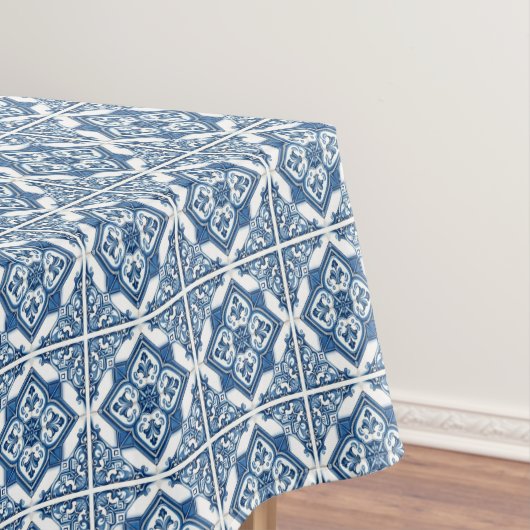 タイル地中海の，ポルトガル語， Azulejo, Majolica テーブルクロス (インサイチュ)