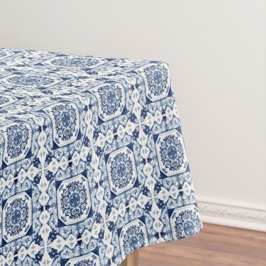 タイル地中海の，ポルトガル語， Azulejo, Majolica テーブルクロス (インサイチュ)