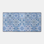 タイル地中海の，ポルトガル語， Azulejo, Majolica デスクマット (正面)