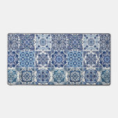 タイル地中海の，ポルトガル語， Azulejo, Majolica デスクマット (正面)
