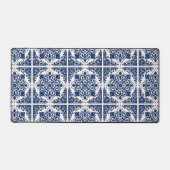 タイル地中海の，ポルトガル語， Azulejo, Majolica デスクマット (正面)