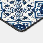 タイル地中海の,ポルトガル語, Azulejo, Majolica デスクマット (コーナー)