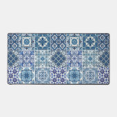 タイル地中海の，ポルトガル語， Azulejo, Majolica デスクマット (正面)