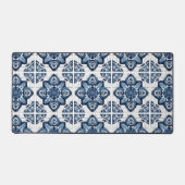 タイル地中海の，ポルトガル語， Azulejo, Majolica デスクマット (正面)