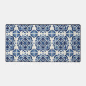タイル地中海の，ポルトガル語， Azulejo, Majolica デスクマット (正面)