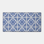 タイル地中海の，ポルトガル語， Azulejo, Majolica デスクマット (正面)