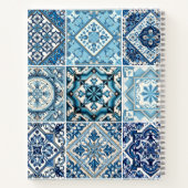 タイル地中海の,ポルトガル語, Azulejo, Majolica ノートブック (裏面)