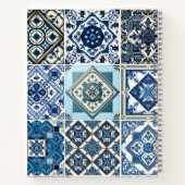 タイル地中海の，ポルトガル語， Azulejo, Majolica ノートブック (裏面)