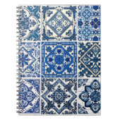 タイル地中海の，ポルトガル語， Azulejo, Majolica ノートブック (正面)