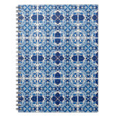 タイル地中海の，ポルトガル語， Azulejo, Majolica ノートブック (正面)
