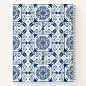 タイル地中海の，ポルトガル語， Azulejo, Majolica ノートブック (裏面)