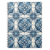 タイル地中海の，ポルトガル語， Azulejo, Majolica ノートブック (正面)