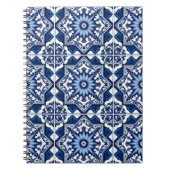 タイル地中海の,ポルトガル語, Azulejo, Majolica ノートブック (正面)