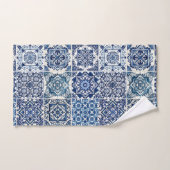 タイル地中海の，ポルトガル語， Azulejo, Majolica バスタオルセット (ハンドタオル)