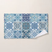 タイル地中海の，ポルトガル語， Azulejo, Majolica バスタオルセット (ハンドタオル)