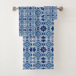タイル地中海の，ポルトガル語， Azulejo, Majolica バスタオルセット