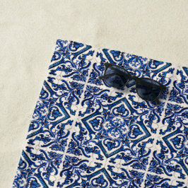 タイル地中海の，ポルトガル語， Azulejo, Majolica ビーチタオル