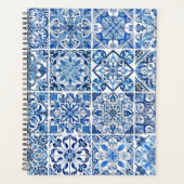 タイル地中海の，ポルトガル語， Azulejo, Majolica プランナー手帳 (正面)