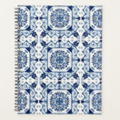 タイル地中海の，ポルトガル語， Azulejo, Majolica プランナー手帳 (正面)