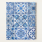 タイル地中海の，ポルトガル語， Azulejo, Majolica プランナー手帳 (裏面)