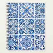 タイル地中海の，ポルトガル語， Azulejo, Majolica プランナー手帳 (正面)