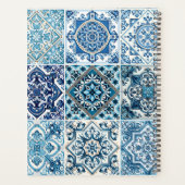 タイル地中海の,ポルトガル語, Azulejo, Majolica プランナー手帳 (裏面)