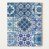 タイル地中海の，ポルトガル語， Azulejo, Majolica プランナー手帳 (裏面)